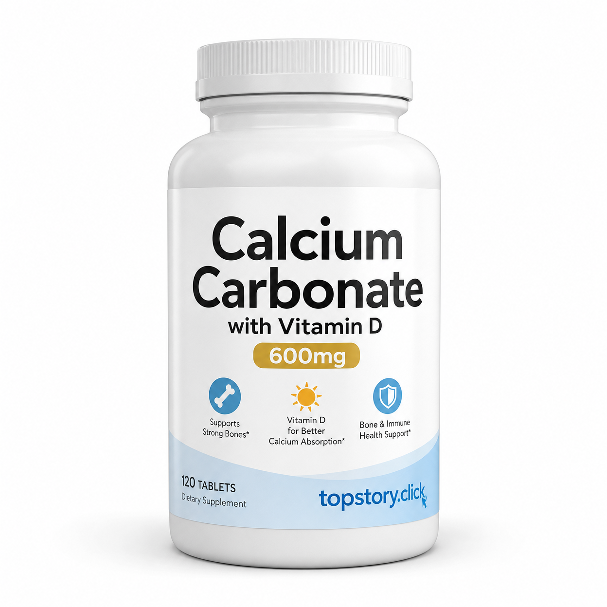 Calcium Carbonate with Vitamin D 600mg