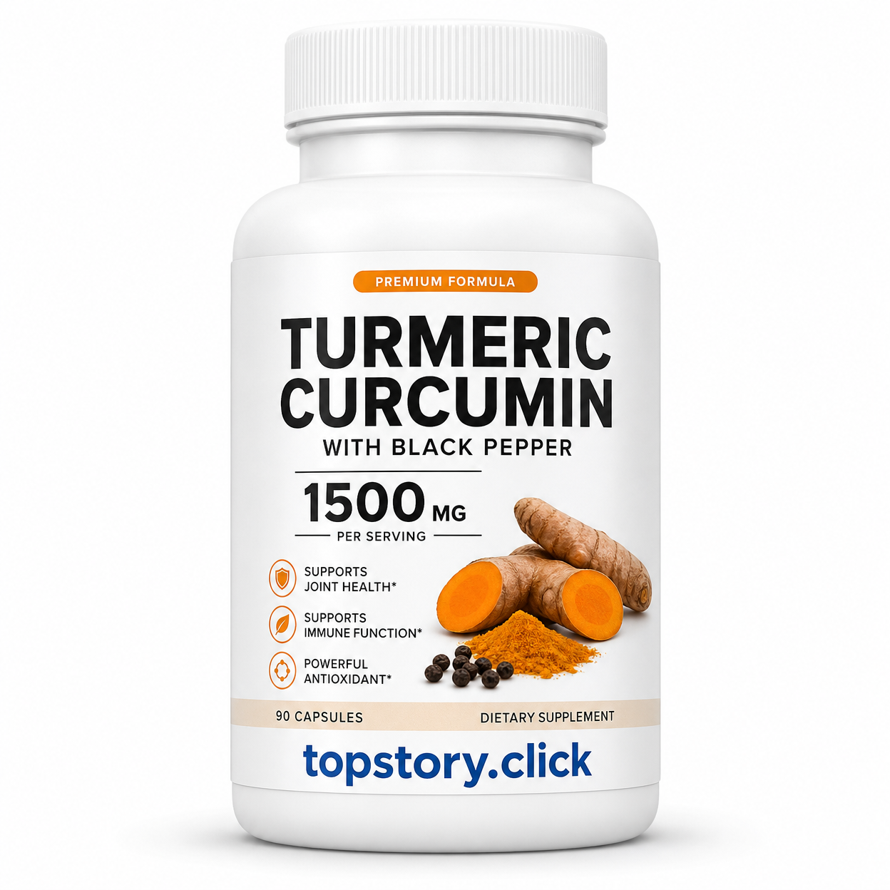 Turmeric Curcumin with Black Pepper 1500mg